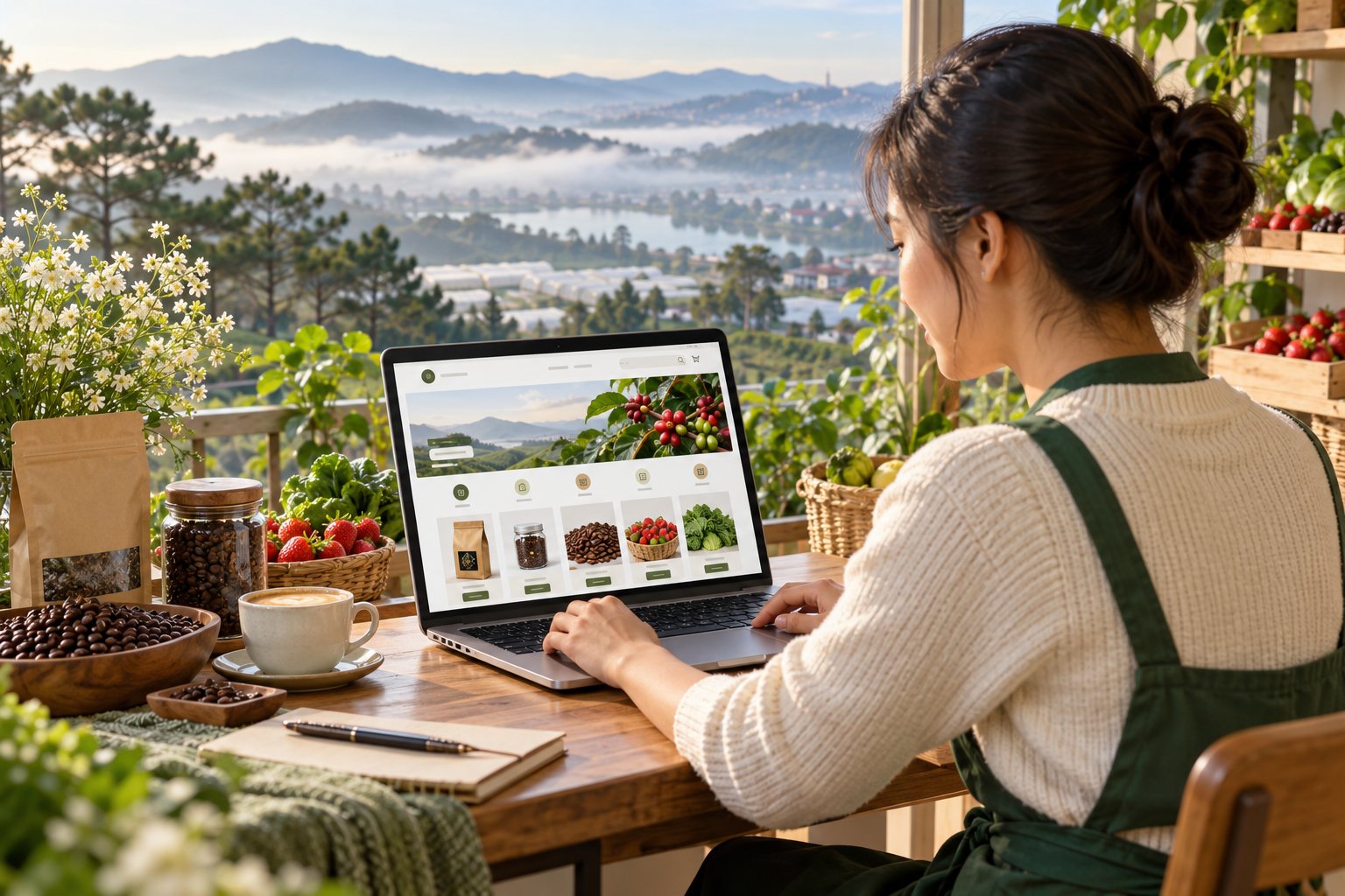 thiết kế website lâm đồng