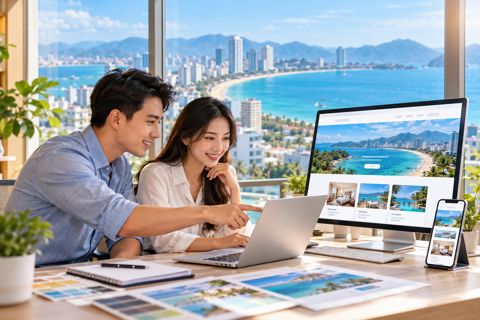 thiết kế website nha trang