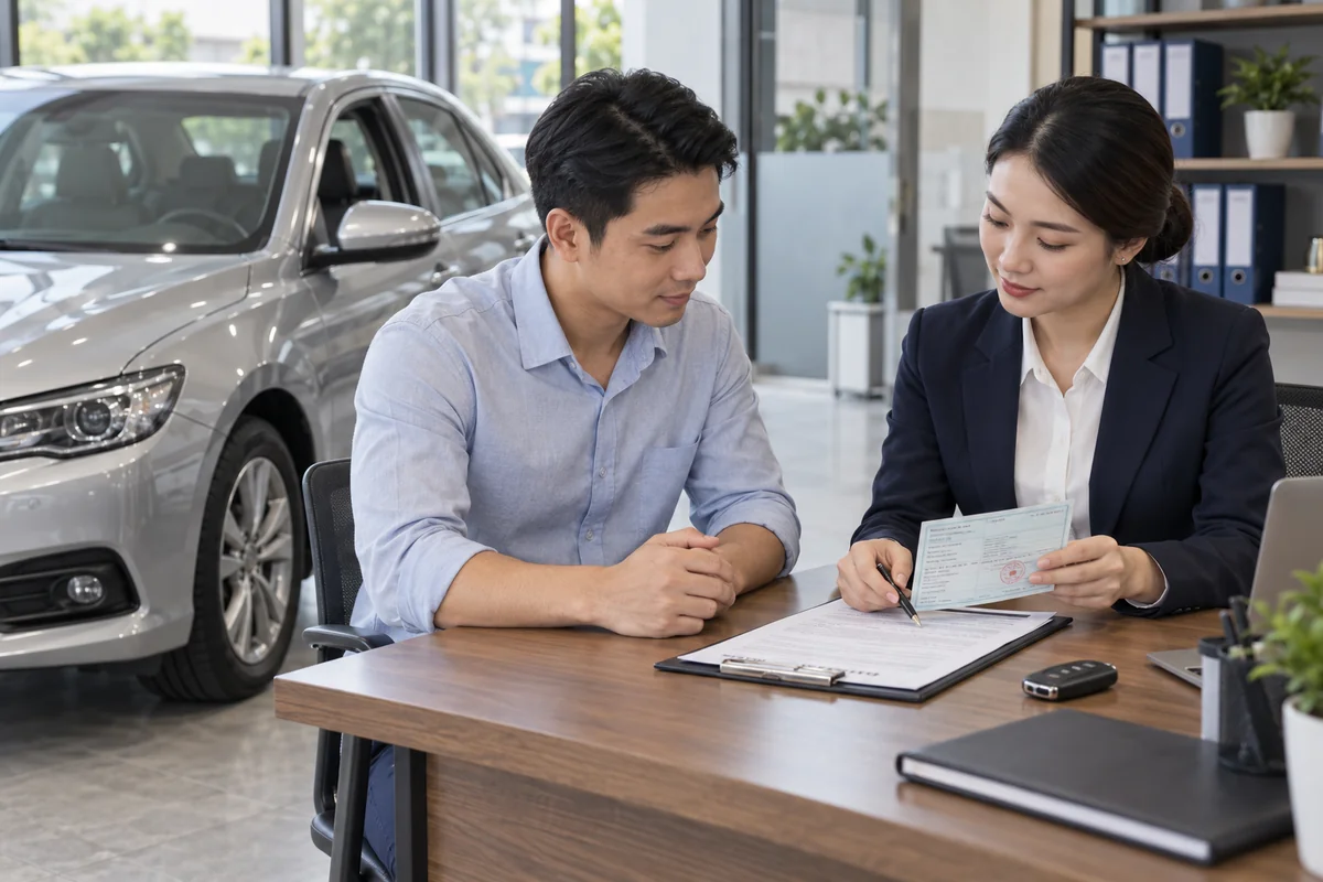 Thủ tục cầm xe ô tô