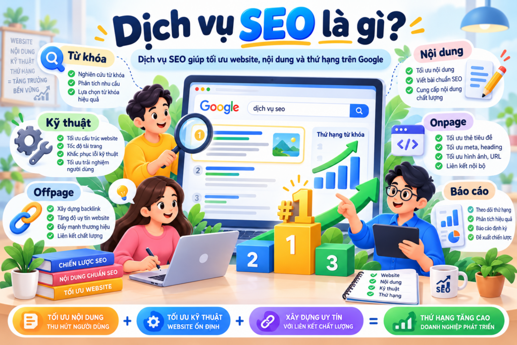 Dịch vụ seo là gì