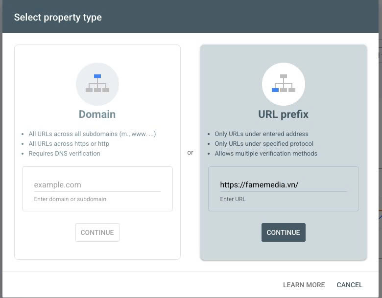 Điền web cần thêm