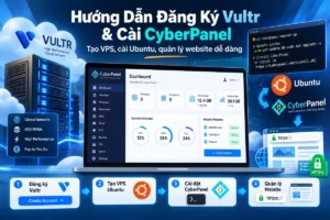 Hướng dẫn đăng ký Vultr và cài đặt CyberPanel