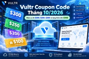 Vultr Coupon Code Tháng 10:2026