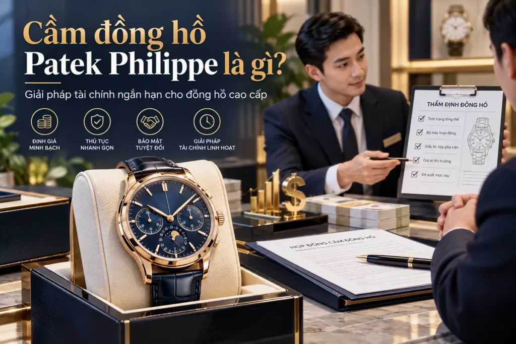 Cầm Đồng Hồ Patek Philippe Được Bao Nhiêu Tiền? Xem Ngay