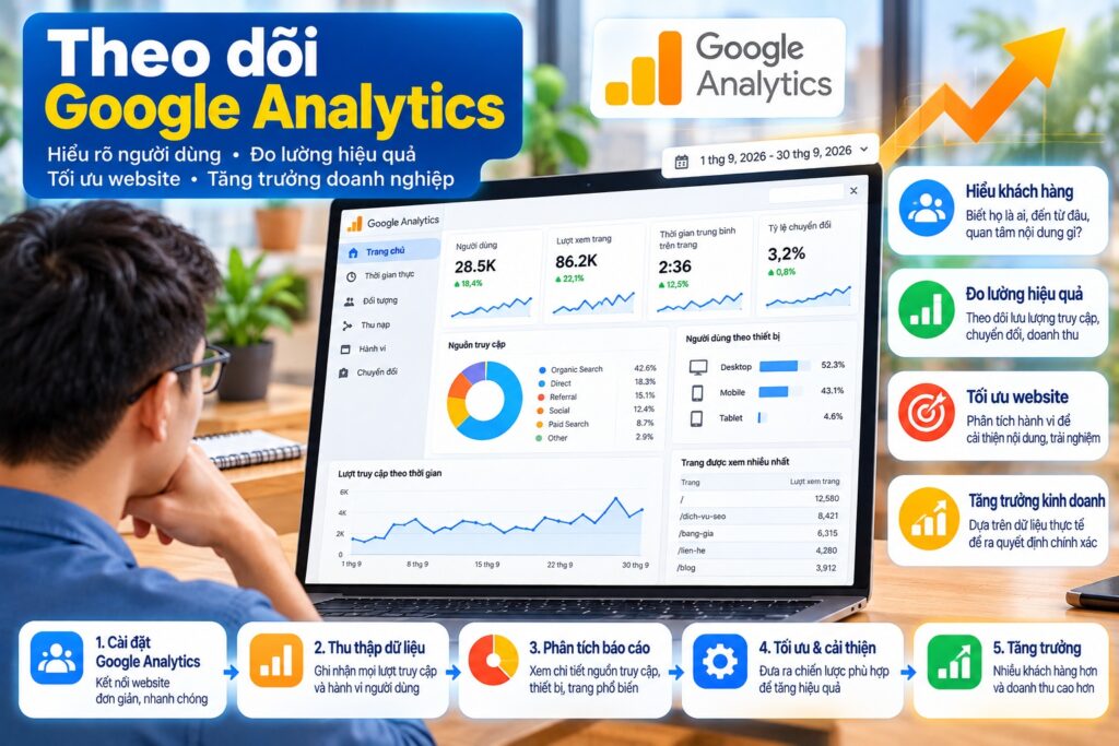 Theo dõi Google Analytics