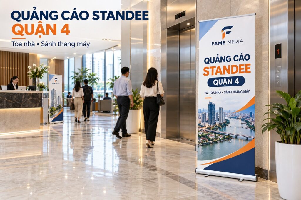 Quảng cáo Standee Quận 4
