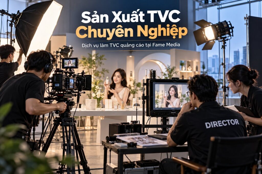 Dịch vụ sản xuất TVC của Fame Media gồm những gì?