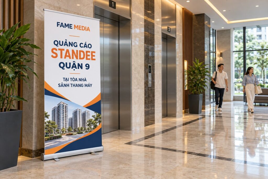 Quảng cáo Standee Quận 9